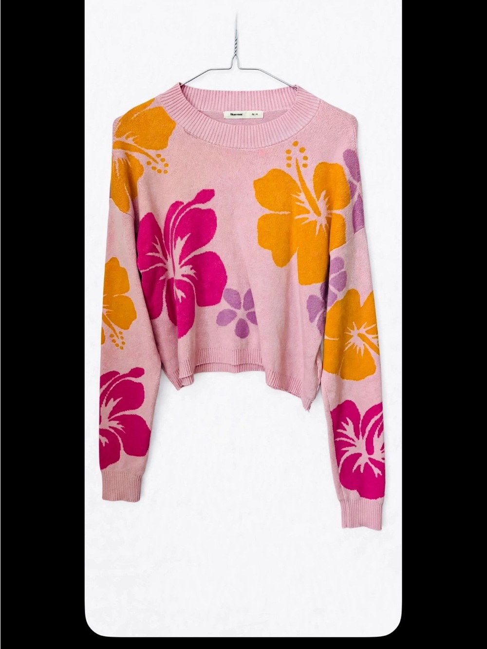Blue notes sweater